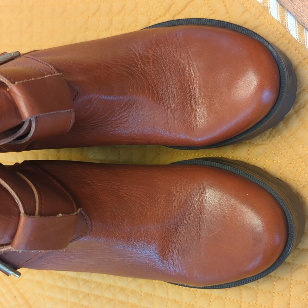 Leather Booties - image 6